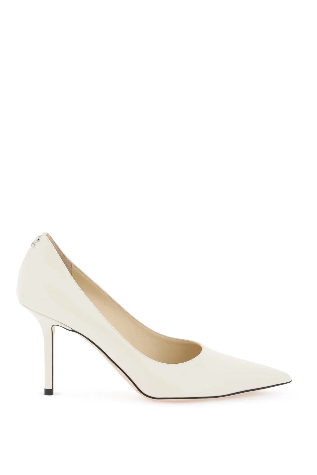 Jimmy Choo Women's Love 85 Pumps in White | Size 40 | LOVE85PWJ | LOZURI