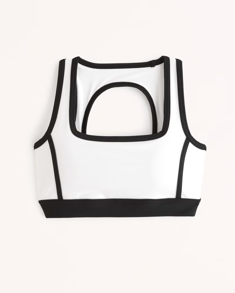 YPB sculptLUX Open Back Bralette | Abercrombie & Fitch (US)