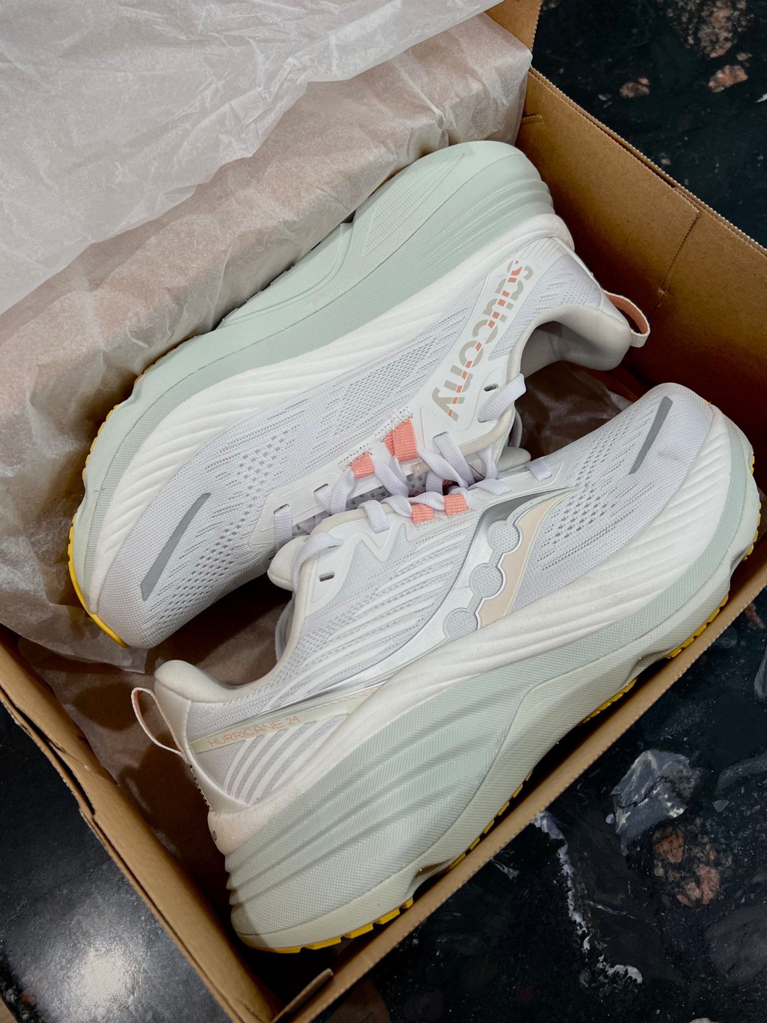 My new work shoes! Saucony Hurricane 24

#LTKSaleAlert #LTKFindsUnder100 #LTKActive