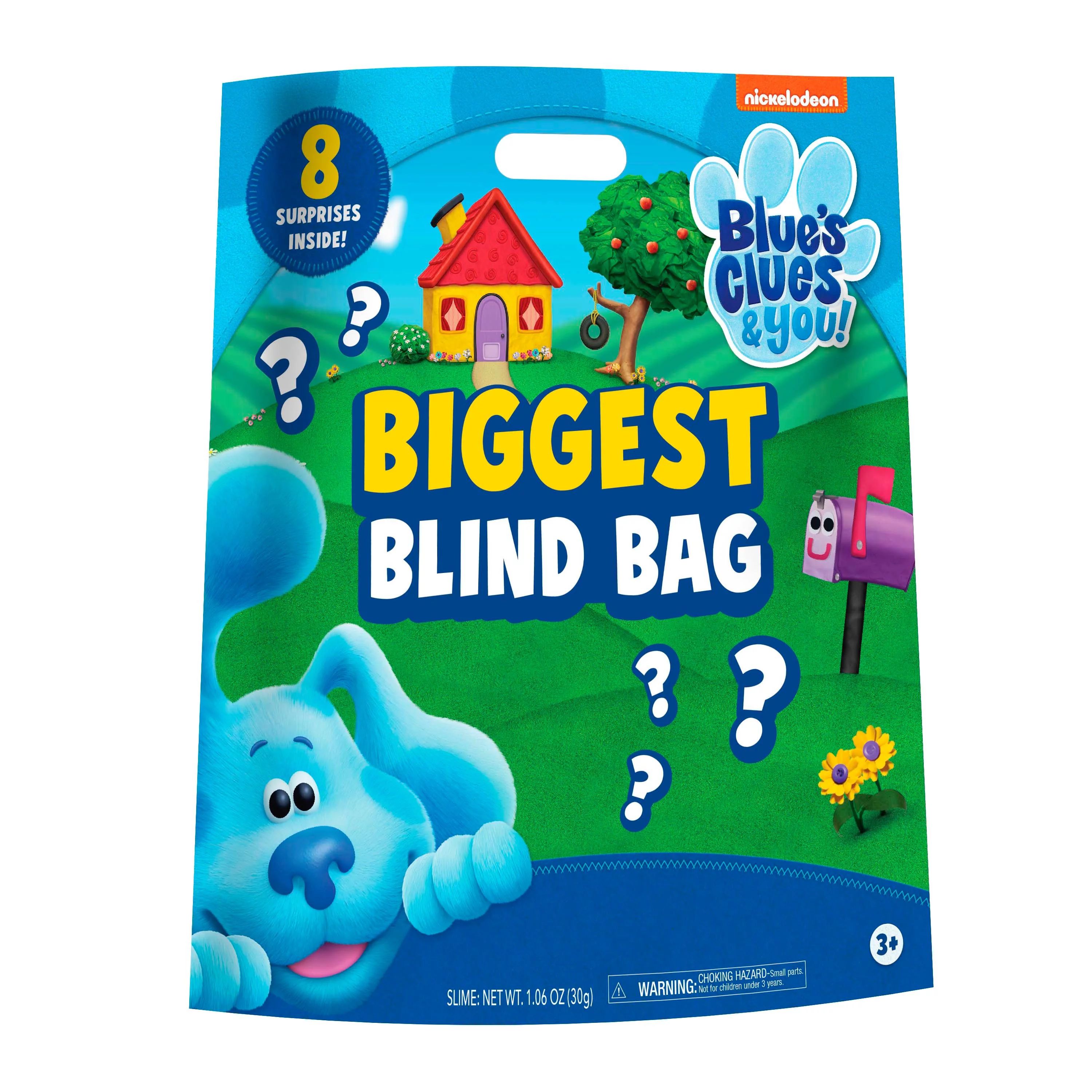 Just Play Blue’s Clues & You! Biggest Blind Bag, 8-Pieces inside, Preschool Kids, Preschool Age... | Walmart (US)