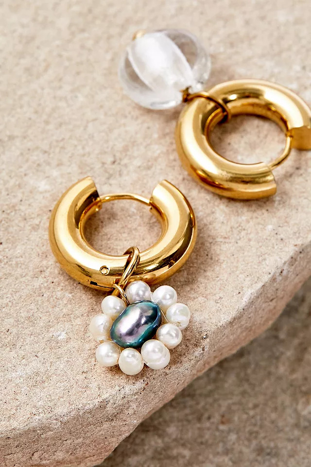 Et Toi Paris Amalfi No. 3 Hoop Earrings | Urban Outfitters (EU)