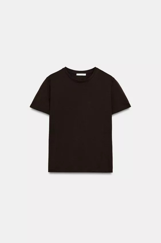 RUSTIC COTTON T-SHIRT | Zara UK