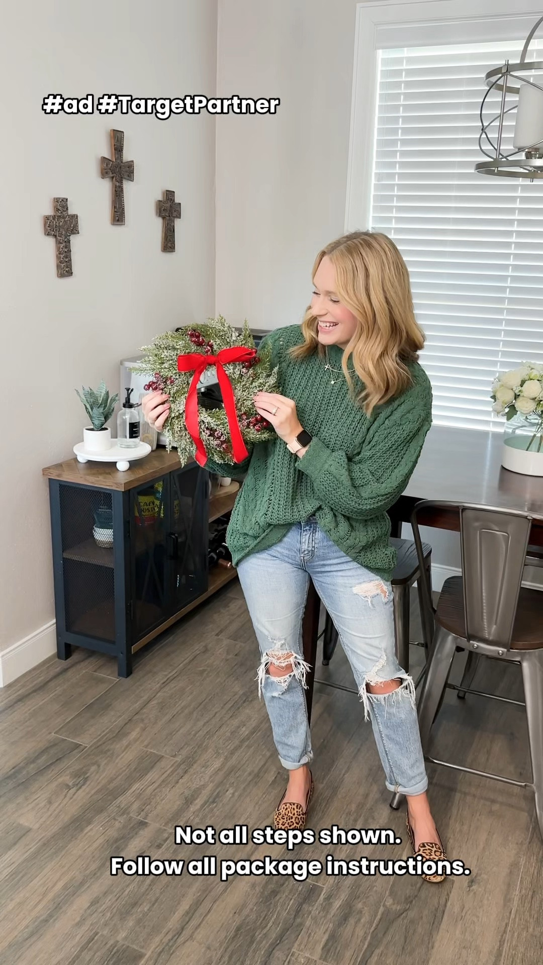 #ad Decorate my coffee area for the holidays with me!🎄 I grabbed these @Command Products to help me get the job done at @target! 

#Command products make decorating for the holidays easy, there's no nail holes to repair, just damage-free decorating. ❤️Love how this space turned out! #CommandDoNoHarm #TargetPartner #Target

#LTKWatchNow #LTKHome #LTKHoliday