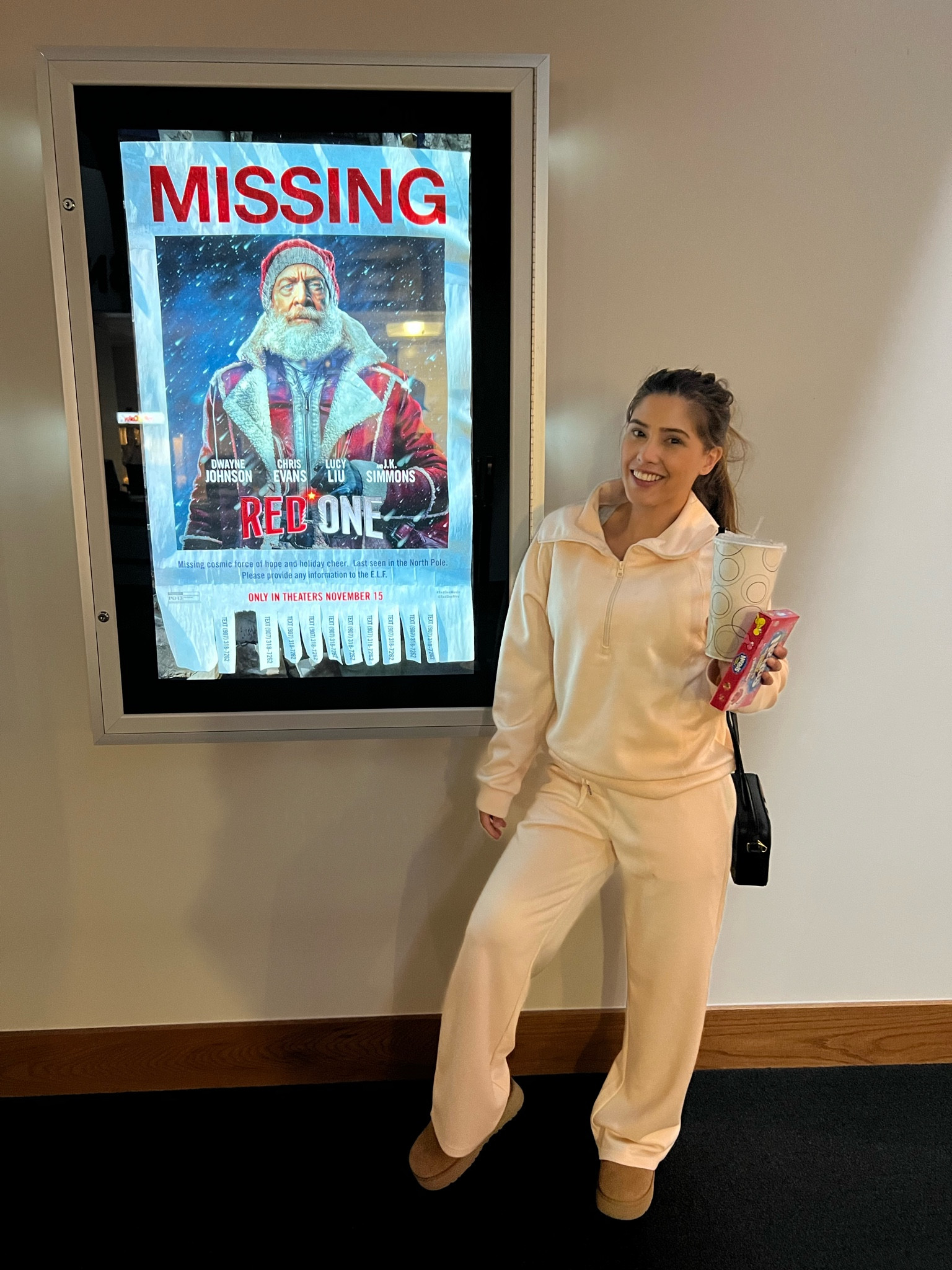 One of my new favorite sets from Amazon! SOOOO comfy & warm inside. Perfect for runnning errands and in this case super cozy for the movies! Size Small, 4’11 🎥🍿😍

#LTKCyberWeek 

#LTKSeasonal #LTKSaleAlert