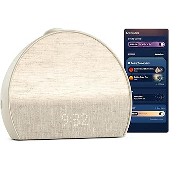 Hatch Restore 3 Sunrise Alarm Clock, Sound Machine, Smart Light (Putty) - White Noise, Screen-Fre... | Amazon (US)