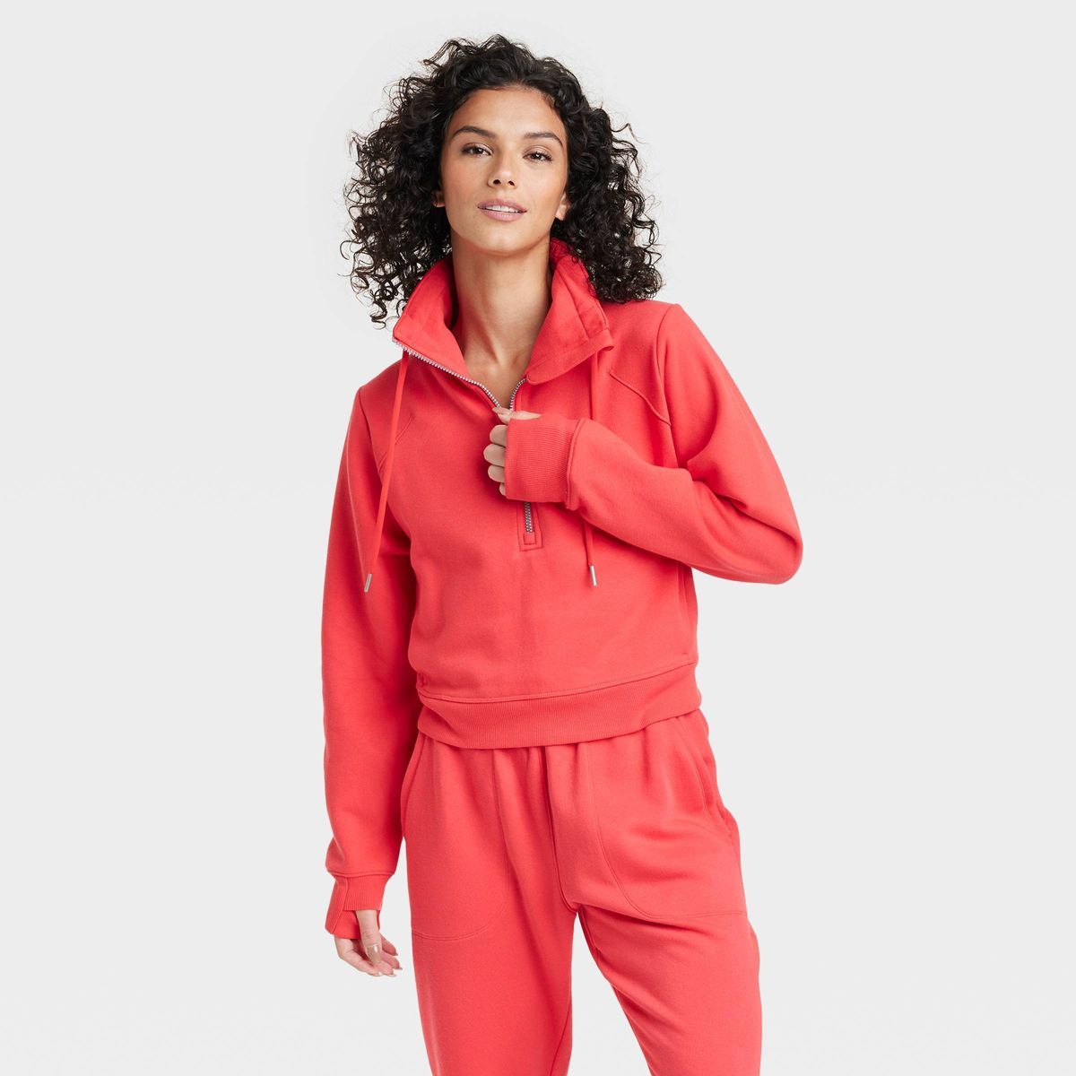 Women's Half Zip Fleece Pullover - All in Motion™ | Target