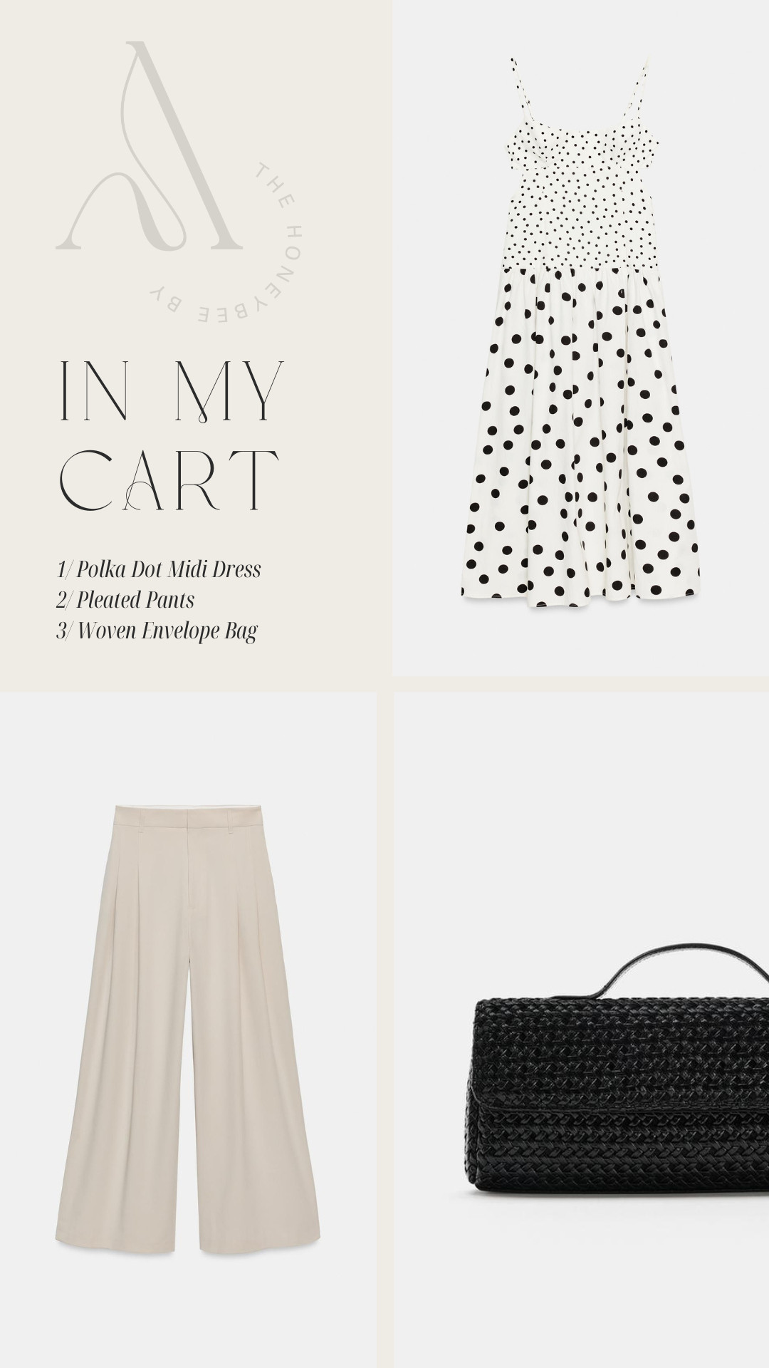 In my cart from Zara 

 