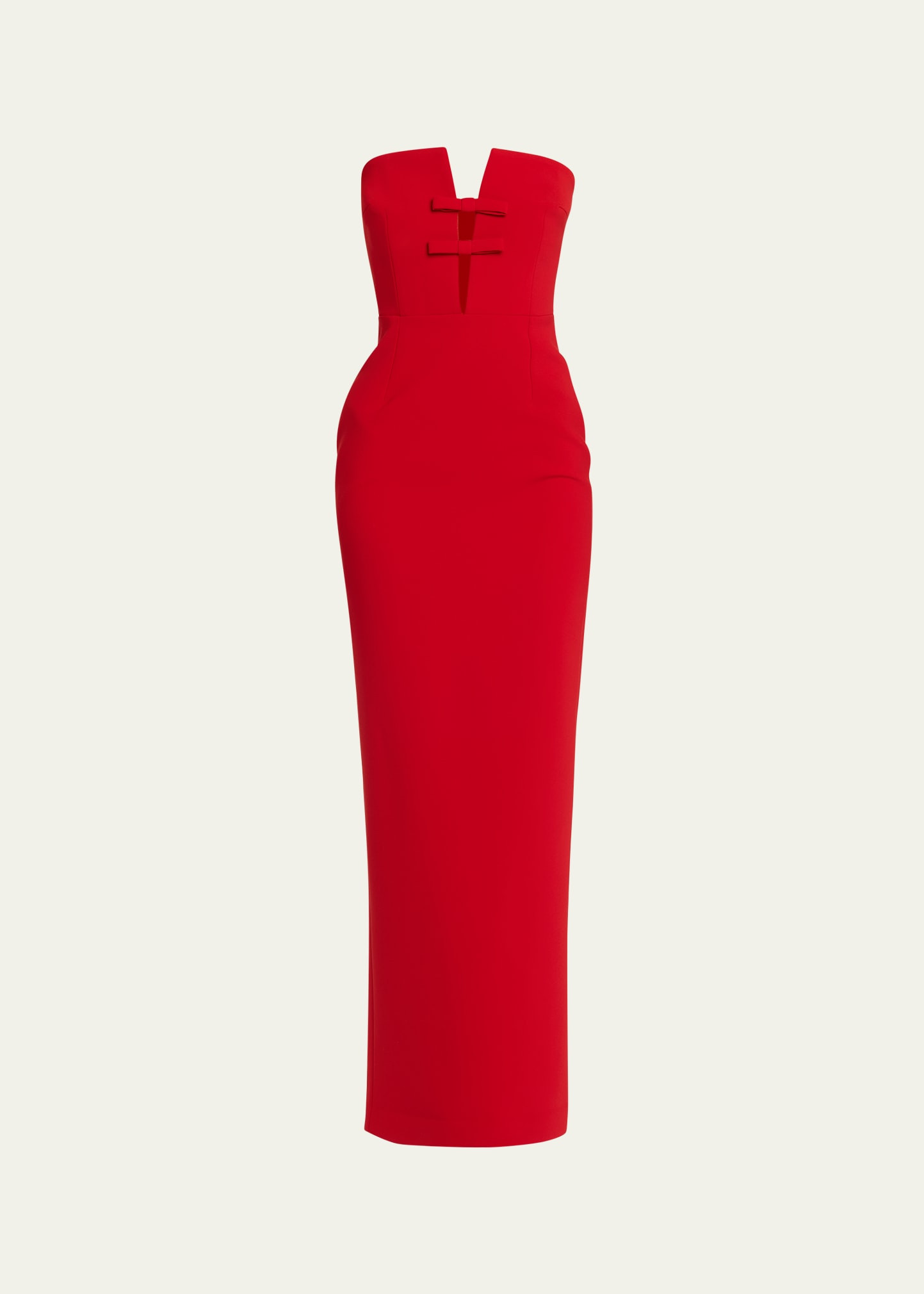 The New Arrivals by Ilkyaz Ozel Noa Strapless Plunging Column Gown | Bergdorf Goodman
