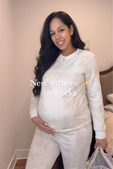 Nest with me at 38 weeks pregnant as a second time mom🤍 Today I am setting up a little baby station to keep in the bedroom and then created a second one to keep downstairs! #38weekspregnant #38weeks #nesting #getorganized #homeorganization 

nesting
baby items
baby nursery
baby registry
baby essentials
home organization
baby on the way
