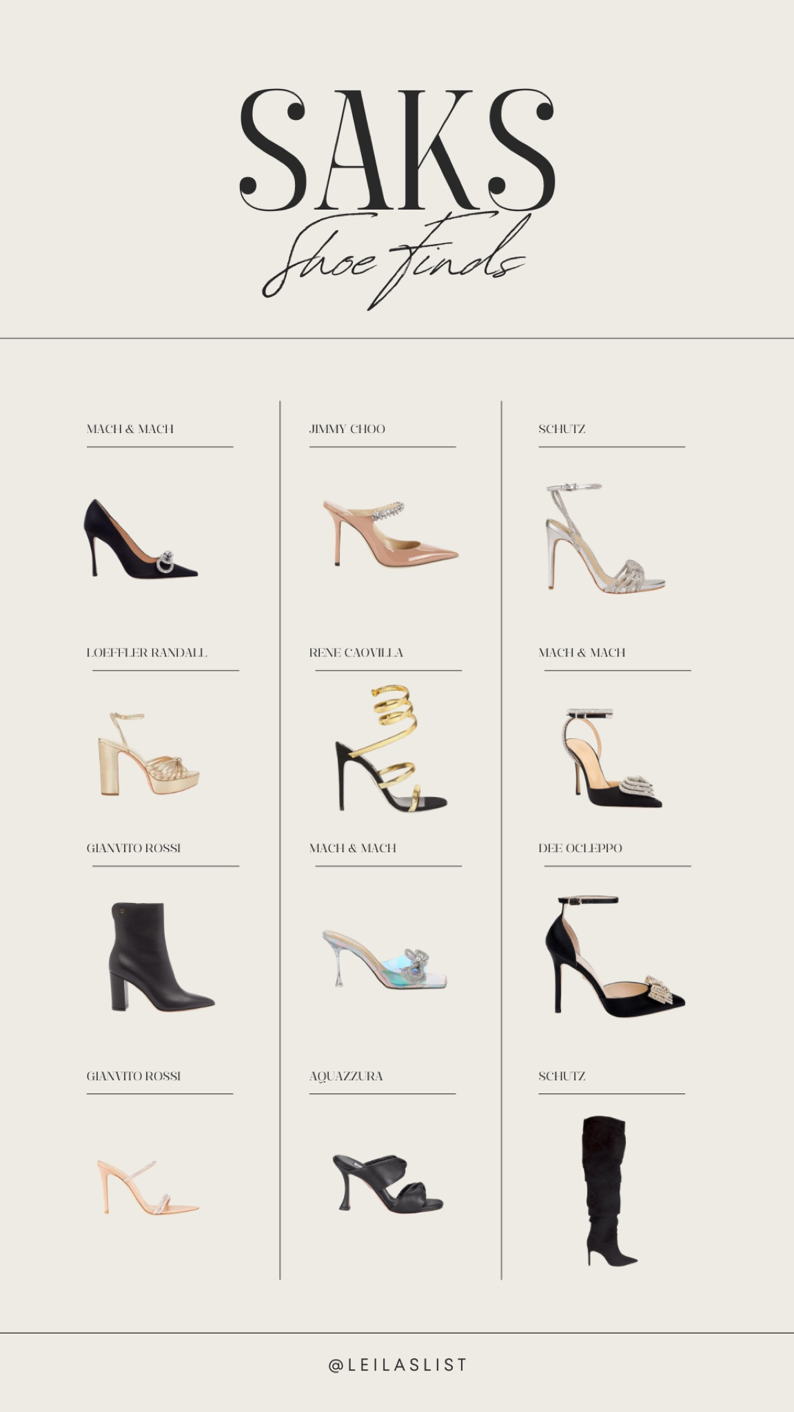 Saks Shoe Finds 

#schutz
#machandmach
#gianvitorossi
#sakssale

#LTKshoecrush #LTKsalealert #LTKparties