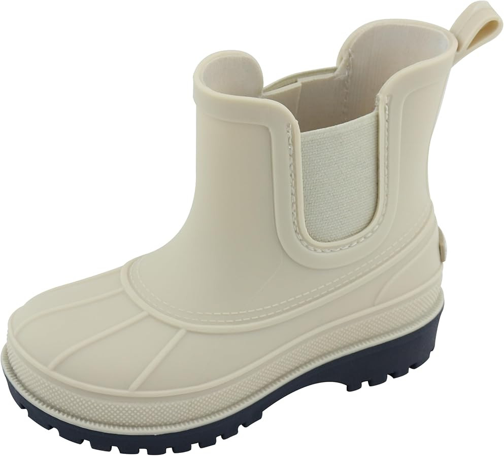Sperry Toddler Chelsea Rain Boots, Waterproof Rubber Kids Rainboot, Girls/Boys Light Water Shoes ... | Amazon (US)