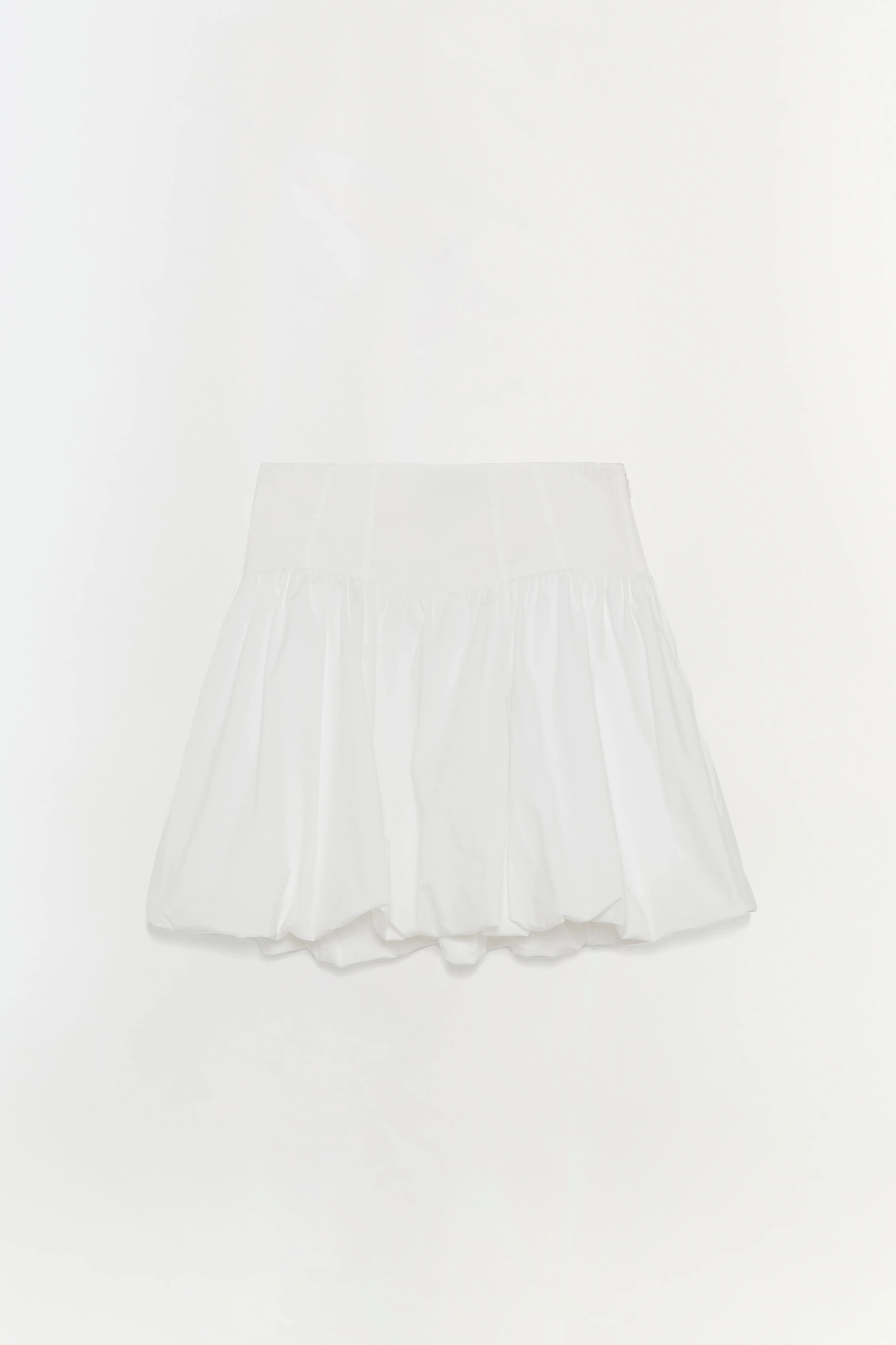 SIMKHAI Women's Pippa Cotton Mini Skirt in White, Size Small | Simkhai