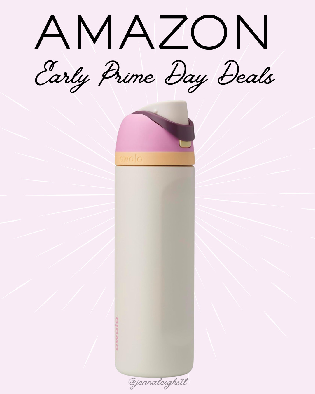 Amazon deal alert. The Owala FreeSip insulated stainless steel water bottle is 20% off right now. This is one of my favorite water bottles thanks to the FreeSip lid, great color options, and ability to keep drinks cold for hours. Such a good time to grab one for school, work, sports, or everyday hydration. 

 #LTKActive #LTKSaleAlert #LTKTravel