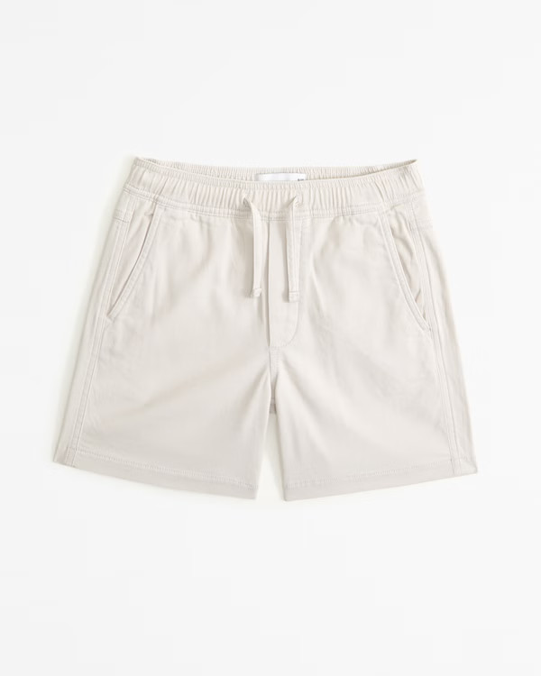 boys knit twill pull-on shorts | boys matching sets | Abercrombie.com | Abercrombie & Fitch (US)