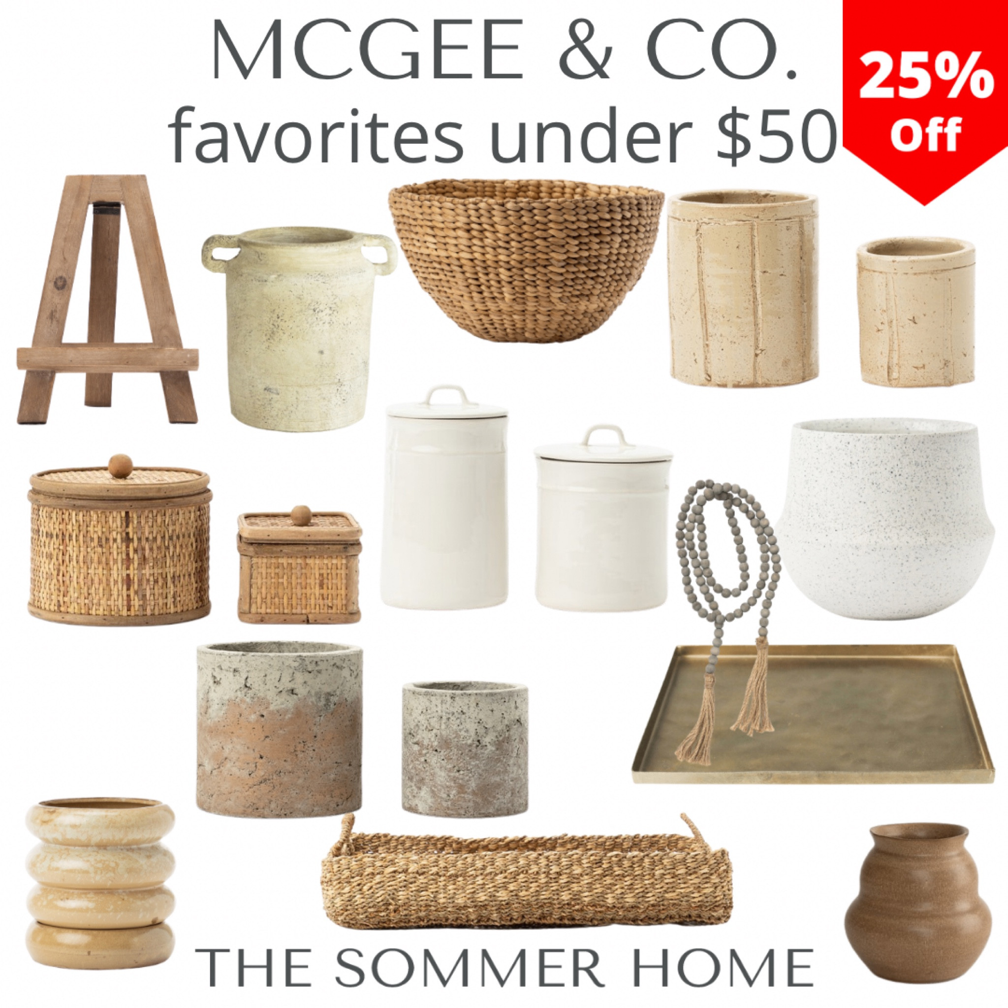 Fall decor, McGee & Co home decor, Studio McGee, shelf decor, coffee table decor, console table decor, bedside table decor, home decor, baskets, vases, candleholders, fall decor, kitchen decor. 

25% off for VIP members - free to join. 

#LTKunder50 #LTKhome #LTKsalealert