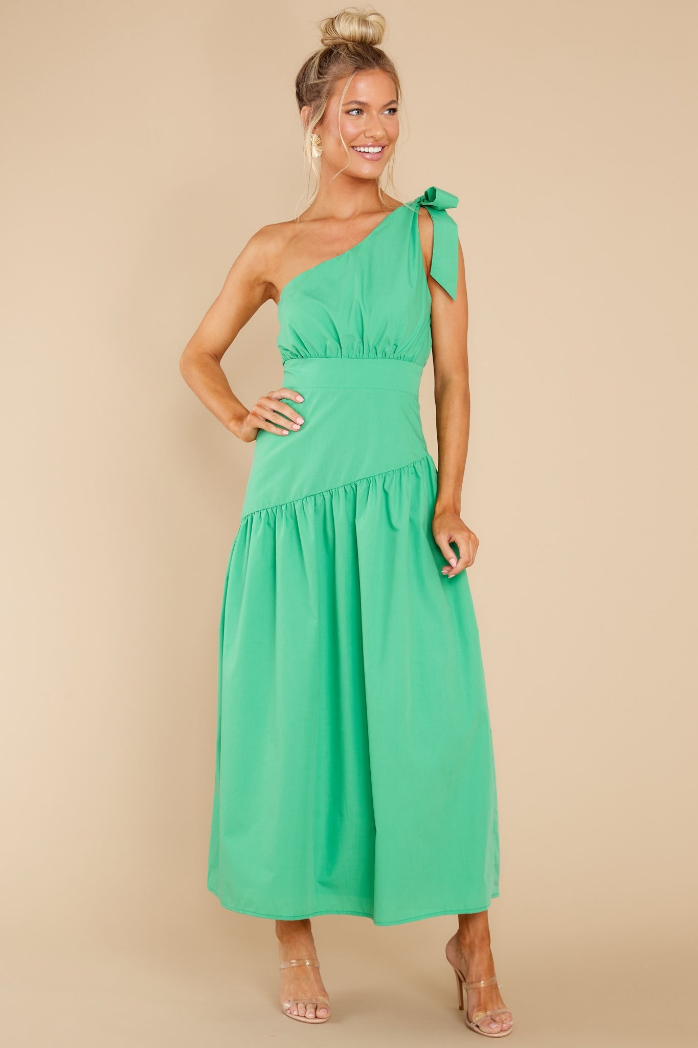 Like No Other Green Maxi Dress | Red Dress 