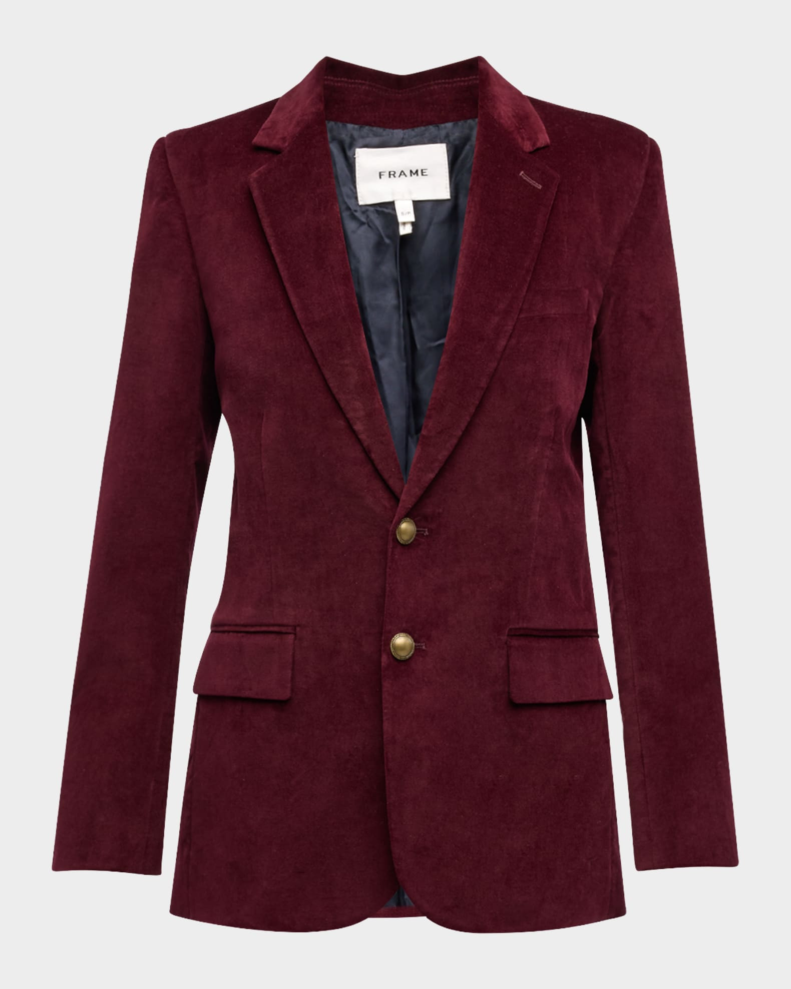 FRAME Everyday Velvet Blazer | Neiman Marcus