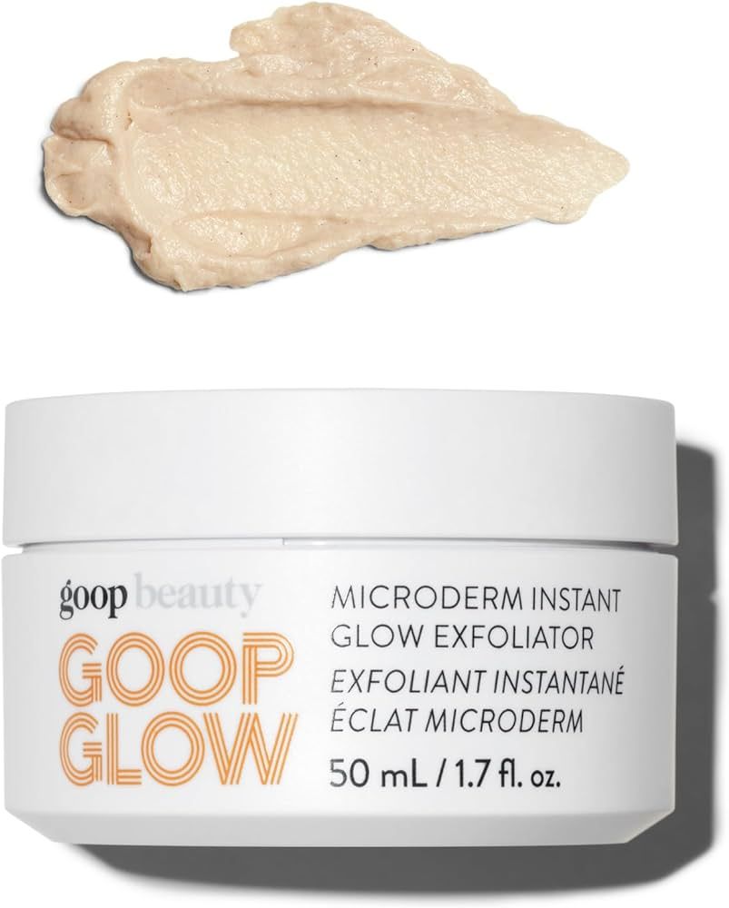 goop Beauty Microderm Face Exfoliator | At-Home Microdermabrasion with Glycolic Acid & Exfoliatin... | Amazon (US)