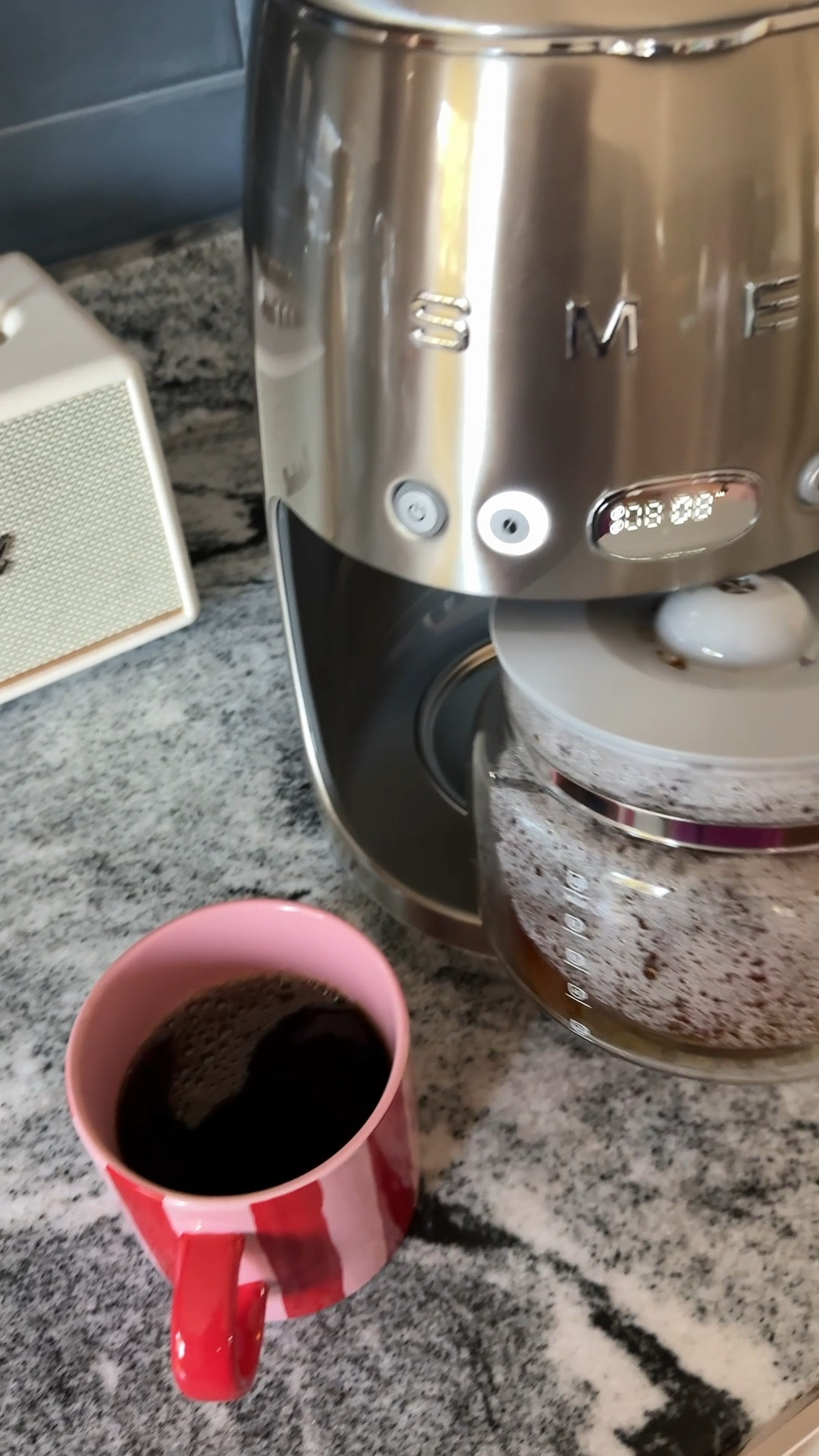 Morning coffee with my cutie new Smeg coffee maker! 

#LTKdayinmylife #LTKmomlife #LTKmorningroutine