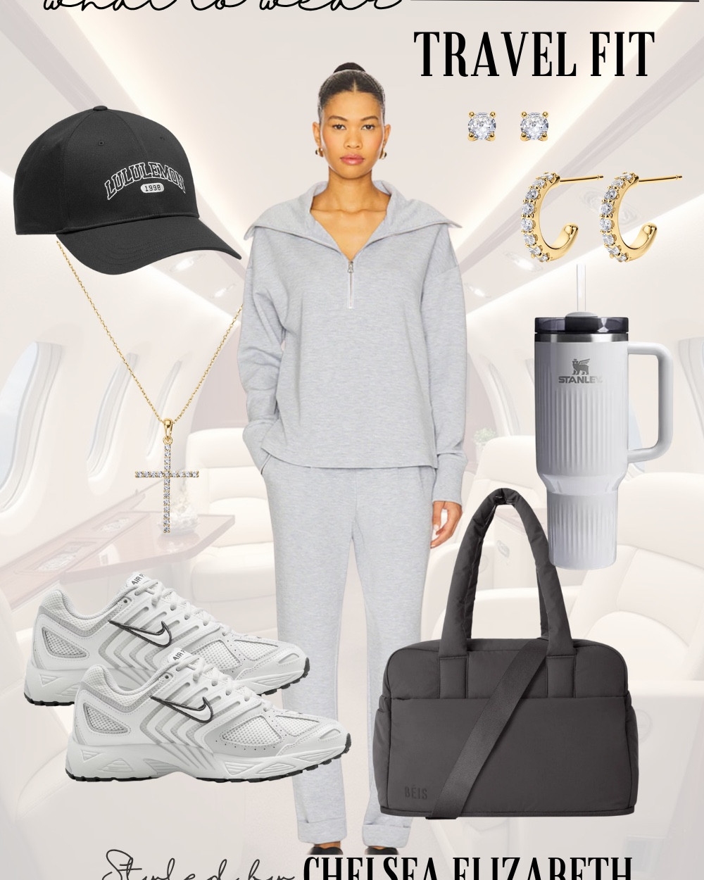 Fall Travel Outfit | Travel Fit | Jet Setter | Airport Outfit 
•••
Featured Brands: 
Stanley Tumbler
Beis
New balance
Lululemon
Nike
Mark and Graham
Gap
Free people movement
Simply modern
Kate Spade
Etsy
Adidas
Electric Picks Jewelry 
Calpak 
•••
Travel Outfit | Travel Outfit Amazon | Airport Looks | Airport Style | Airport Travel | Airport Fashion | Airport Outfit Amazon | Airport Travel Outfit Amazon | Amazon Airport Outfits |  Airplane Outfit | Airplane Travel Outfit | Plane Outfit | Comfy Travel Wear | Old Money Fall Outfit | Classy Fall Outfit | Fall Neutrals | Fall Chic | Chic Fall Outfits | Fall Outfits Petite | Fall Outfits | Fall Casual Outfits| Fall Transition Outfits | Fall Outfits Women | Fall Capsule Wardrobe | Amazon Fall Outfits | Amazon Fall Fashion | Everyday Outfits | Cute Outfits | Casual Chic  | Casual Outfits | Weekend Outfits | Errands Outfit | Coffee Run Outfit | Shopping Outfit | Comfy Outfits |  Comfy Sets | Comfy Chic | Baseball Hat Outfit | Matching Set Outfit | Matching Sets | Matching Set Women | Matching Set Fall | Matching Pant Set | 2 Piece Outfits | 2 Piece Sets | 2 Piece Sets Fall | 2 Piece Pant Set | Two Piece Set | Two Piece Outfits | Two Piece Fall | Two Piece Pant Set | Lounge | Lounge Set | Lounge Wearing | Lounge Wear | Loungewear Set | Lounge Outfits | Lounge Pants | Lounge Shorts | Matching Lounge Sets | 2 Piece Lounge Set | Sneaker Outfit | Sporty Outfit | School Drop Off Outfit | Athleisure Outfits | Athleisure Outfits for Errands | Athleisure Fall | neutral outfit | neutral style | classic style | classic outfits | chic outfits | chic style | casual chic | quiet luxury | minimalist | minimalist fashion | 

#LTKSeasonal #LTKFindsUnder50 #LTKFindsUnder100 #LTKShoeCrush #LTKItBag #LTKOver40 #LTKTravel #LTKPetite #LTKActive #LTKStyleTip