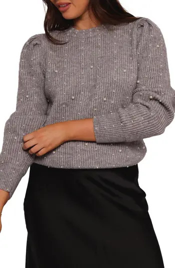 Makena Faux Pearl Sweater | Nordstrom
