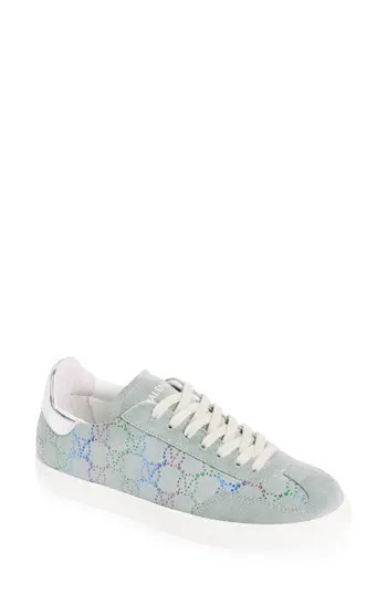 VALENTINO BY MARIO VALENTINO Guiditta Leather Sneaker in Grey at Nordstrom Rack, Size 6.5 | Nordstrom Rack