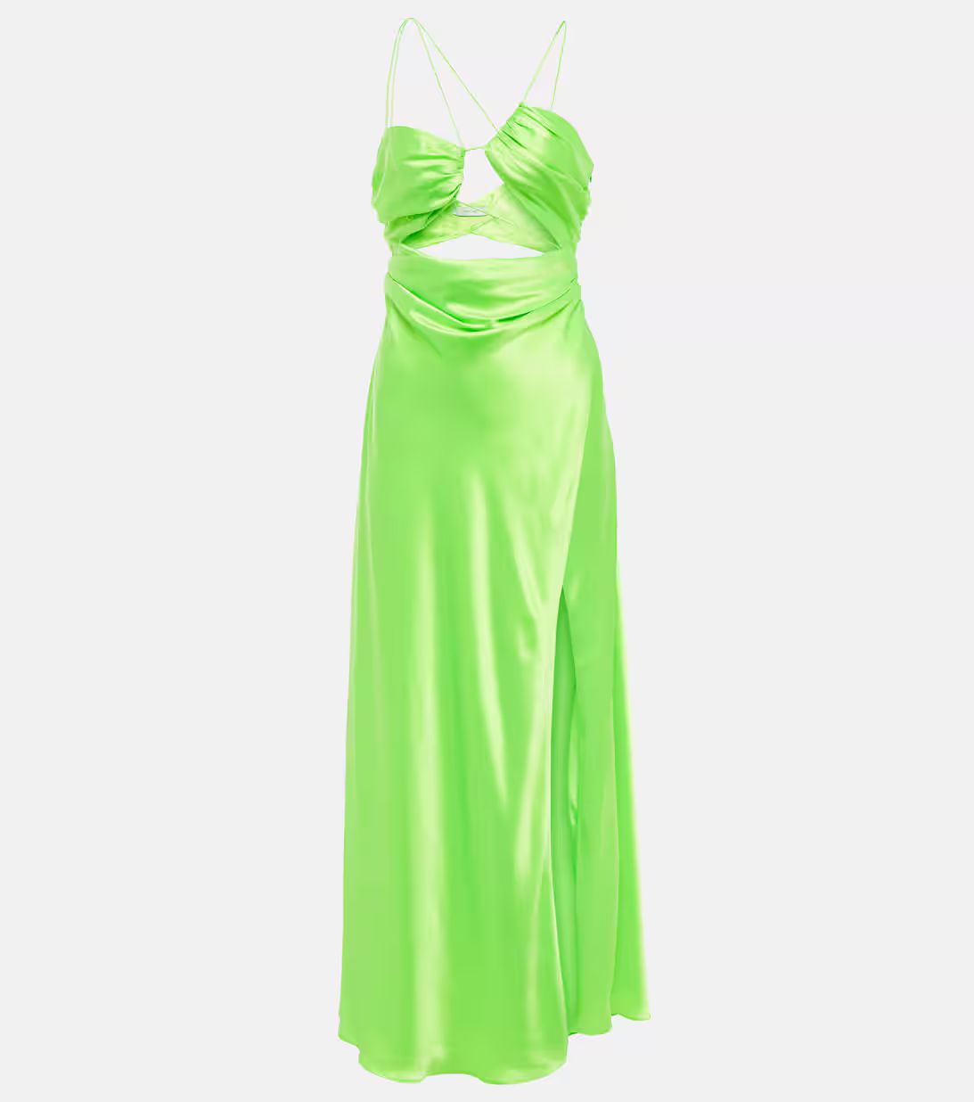 Cutout silk gown | Mytheresa (US/CA)