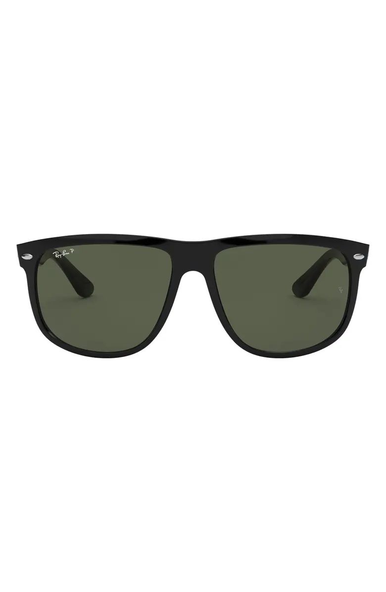 Highstreet 60mm Polarized Flat Top Sunglasses | Nordstrom
