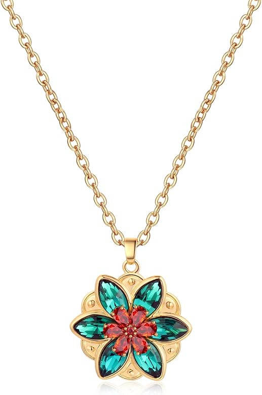 Gold Anastasia Necklace for Women Girls Lost Princess Inspired Together In Paris Halloween Christ... | Amazon (US)