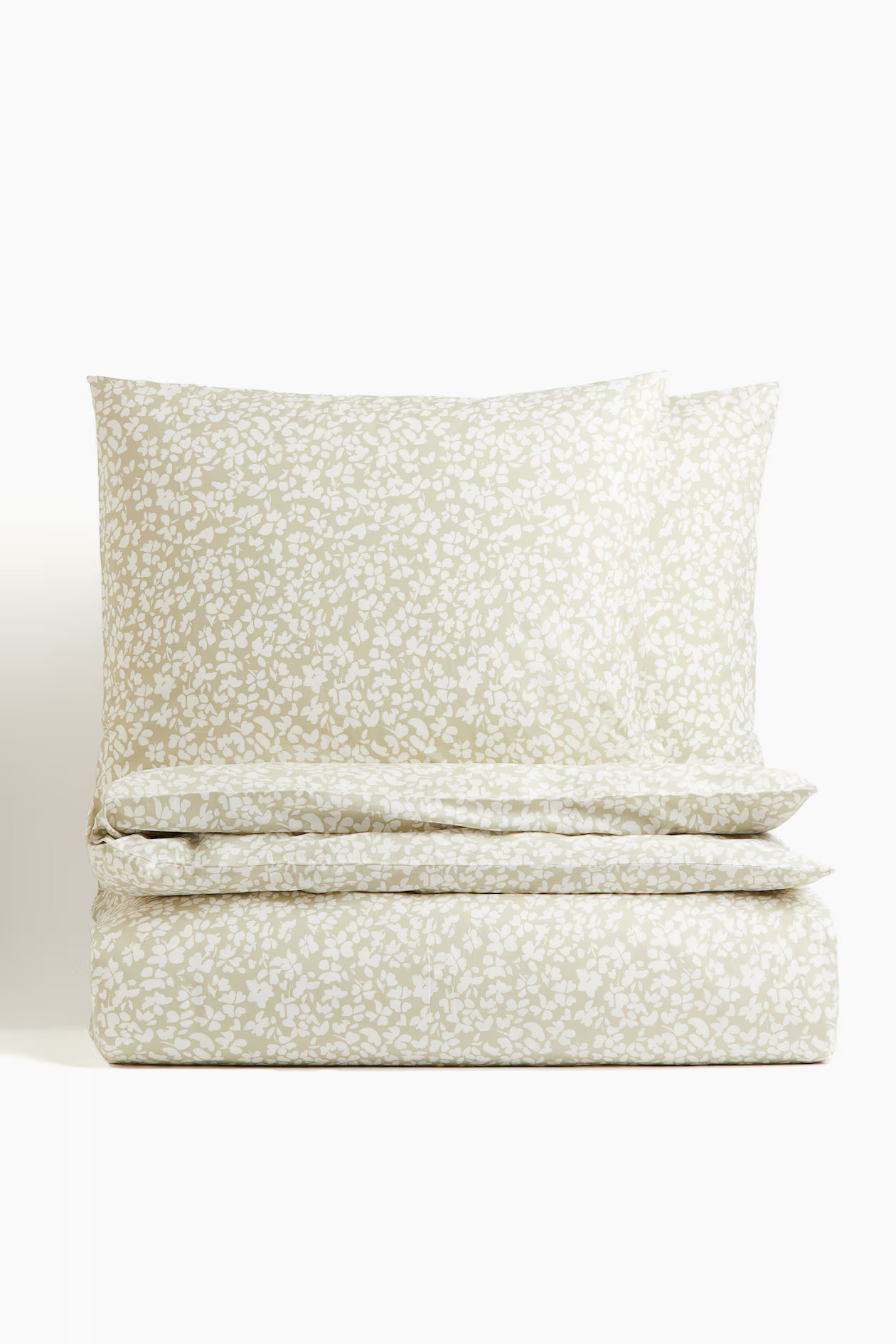 King/Queen Cotton Duvet Cover Set | H&M (US + CA)