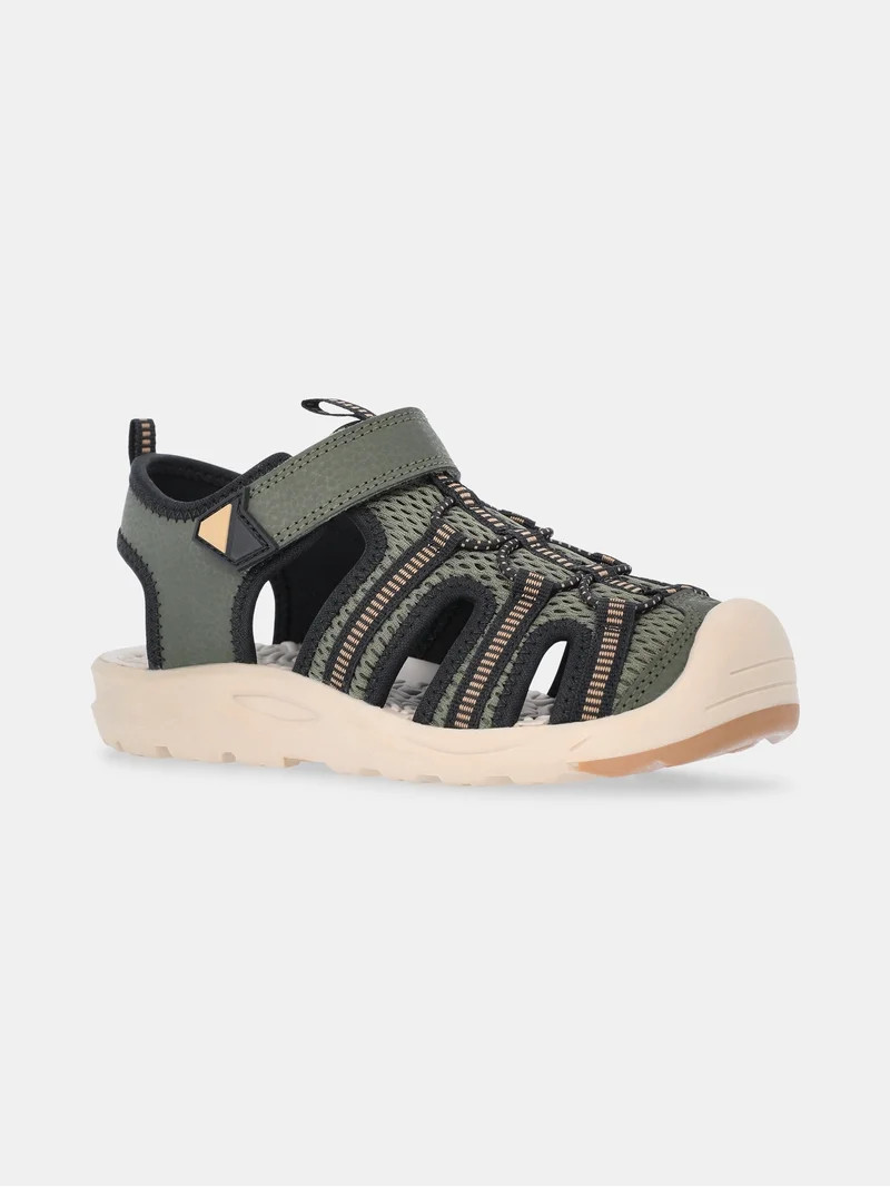 Wonder Nation Little & Big Boys Closed Toe Sandals | Walmart (US)