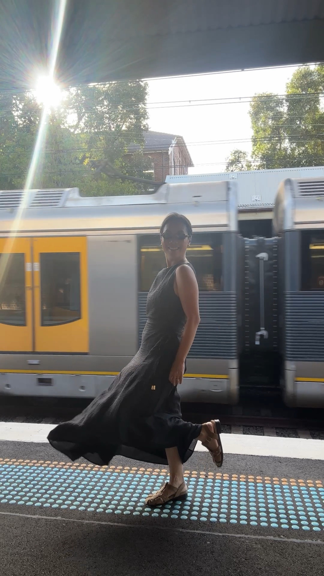 Wearing a size AU 8 in my dress, sandals, sunglasses linked too 

#LTKaustralia #LTKpetite #LTKworkwear