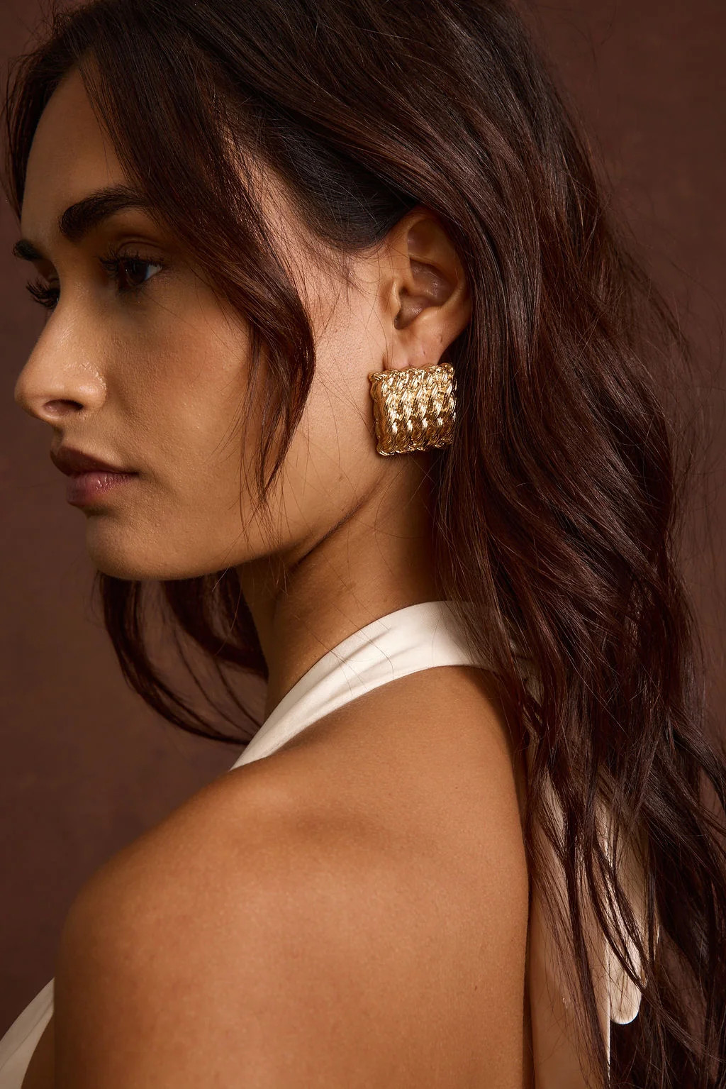 Women's Calaia Gold Earrings | 12th Tribe | 12th Tribe