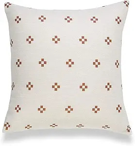 Modern Boho Pillow Cover, Rust, Ethnical Dots, 18" x18" | Amazon (US)