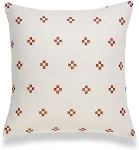 Modern Boho Pillow Cover, Rust, Ethnical Dots, 18" x18" | Amazon (US)