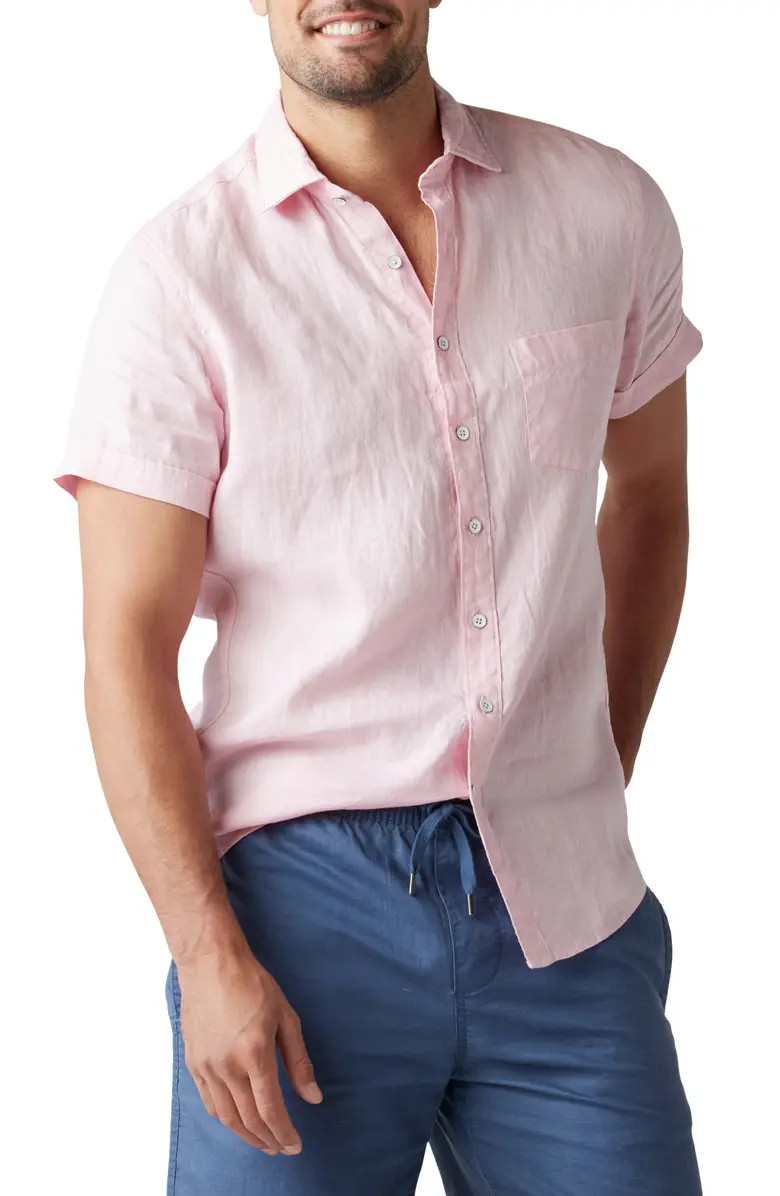 Regular Fit Ellerslie Linen Shirt | Nordstrom