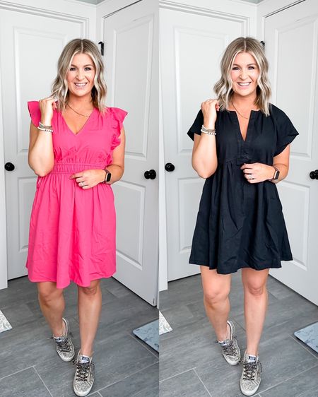 The cutest little dresses for spring and summer and they’re up to 30% off. Both run TTS. 

#LTKSeasonal #LTKsalealert #LTKunder50