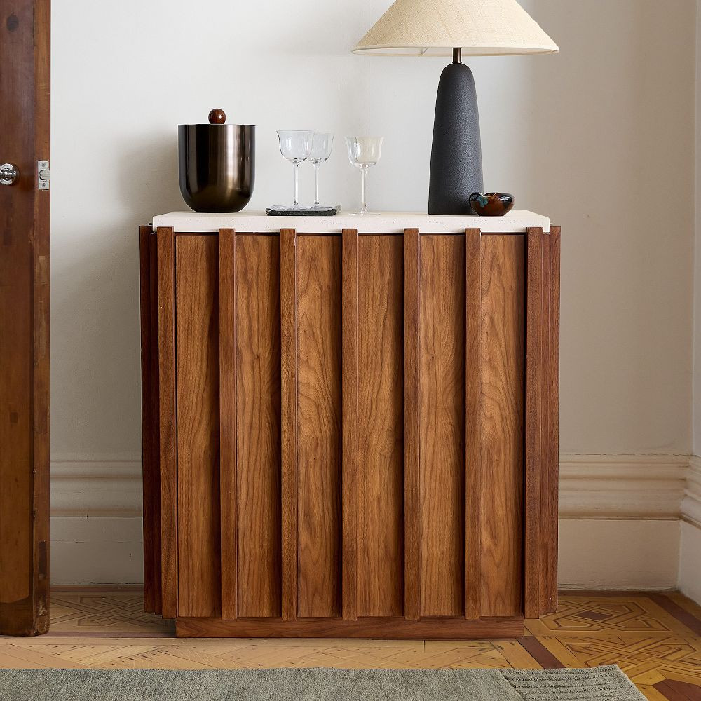 Louis Bar Cabinet (35") | West Elm (US)