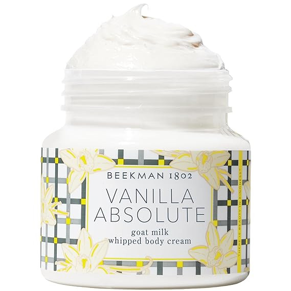 Beekman 1802 Whipped Body Cream, Vanilla Absolute - Scented - 8 oz - Intensely Hydrating & Soften... | Amazon (US)
