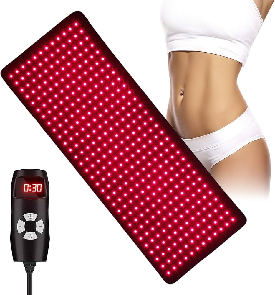 MEGELIN Red Light Infrared Therapy Belt Plus,360Leds, 660nm Red Light & 850nm Near-Infrared Light... | Amazon (US)
