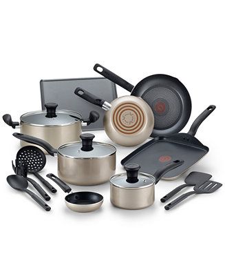Culinaire 16-Pc. Nonstick Aluminum Cookware Set | Macys (US)