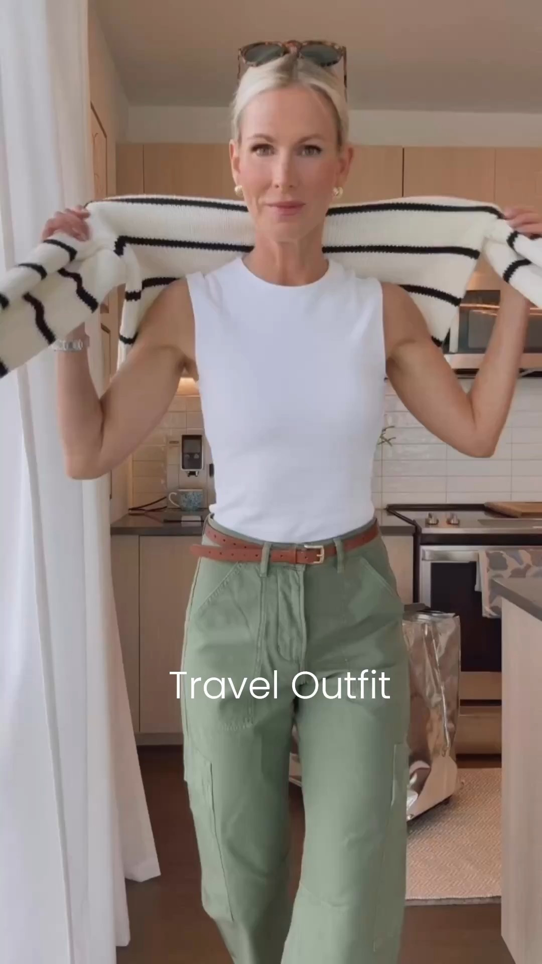 Travel Outfit. Hulken Bag. Zara top, Cargo pant. Hulken Bags are great for travel!

#LTKStyleTip #LTKTravel #LTKSeasonal