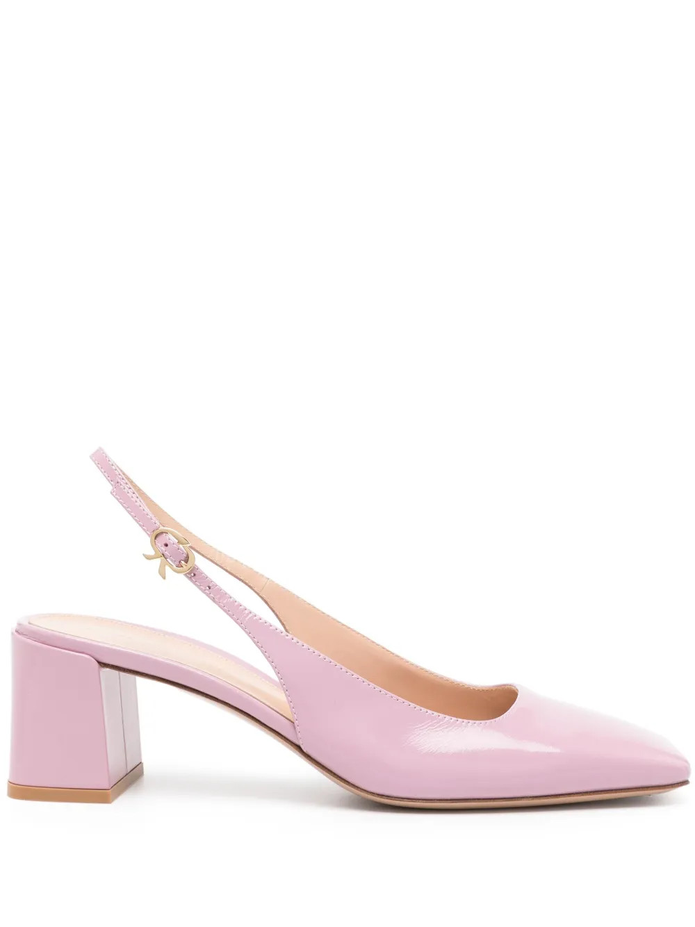 Gianvito Rossi Freeda Slingback-Pumps 55mm | Rosa | FARFETCH DE | Farfetch Global