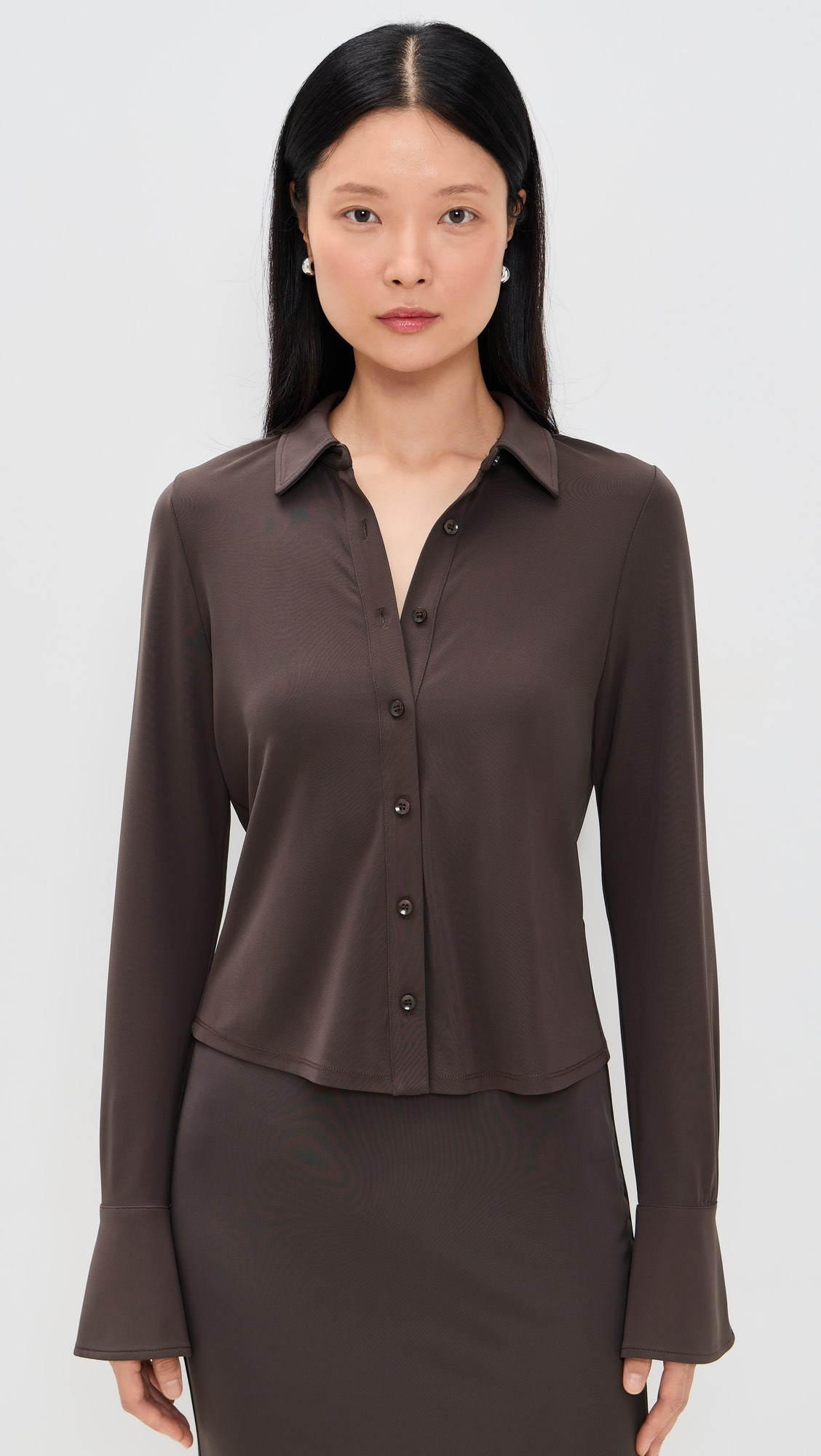 Matte Jersey Long Sleeve Top | Shopbop