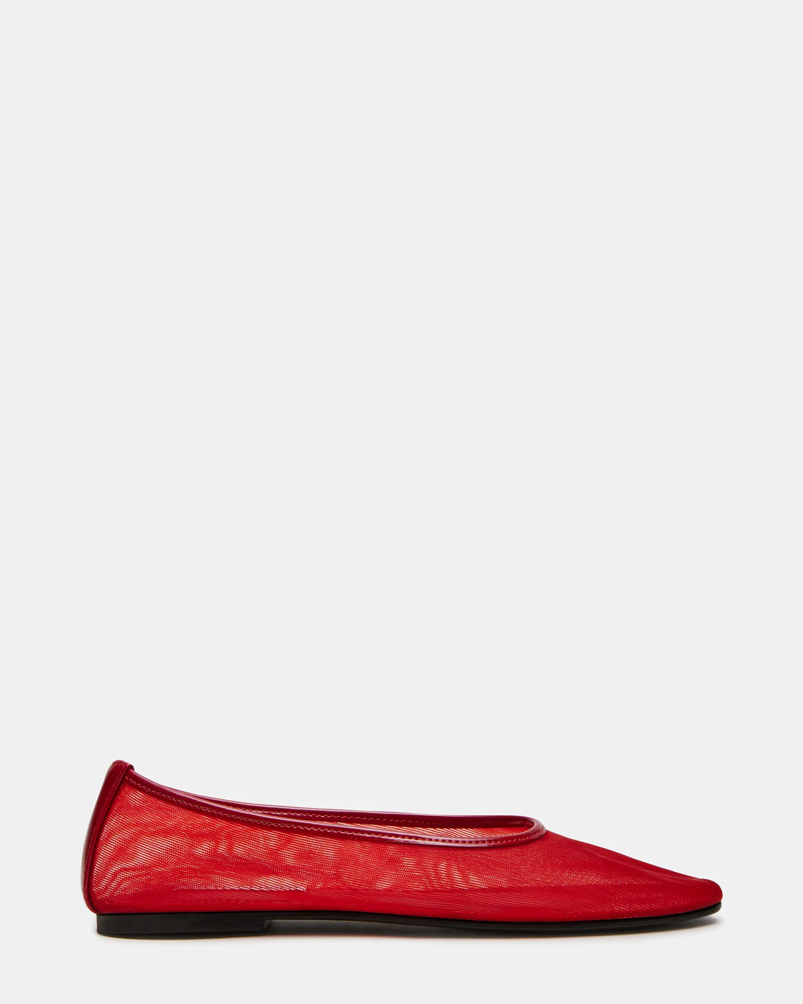 Steve Madden Women's Meadow Mesh Flats - Red - Size 8.5 | Steve Madden (US)