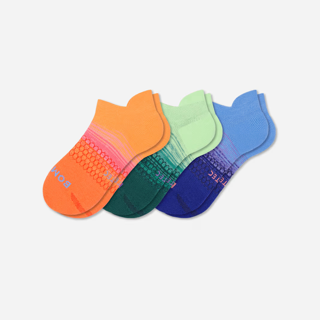 Youth All-Purpose Performance Ankle Sock 3-Pack | Bombas