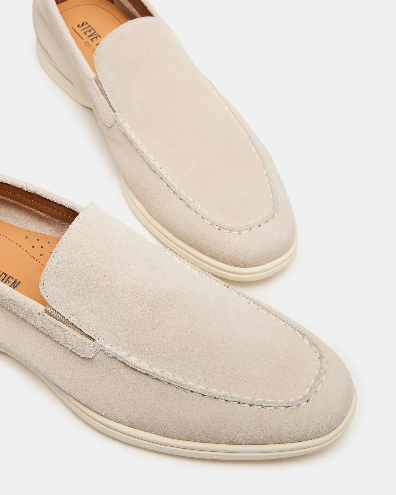 LINUX Beige Suede Slip-On Men's Casual | Steve Madden (US)