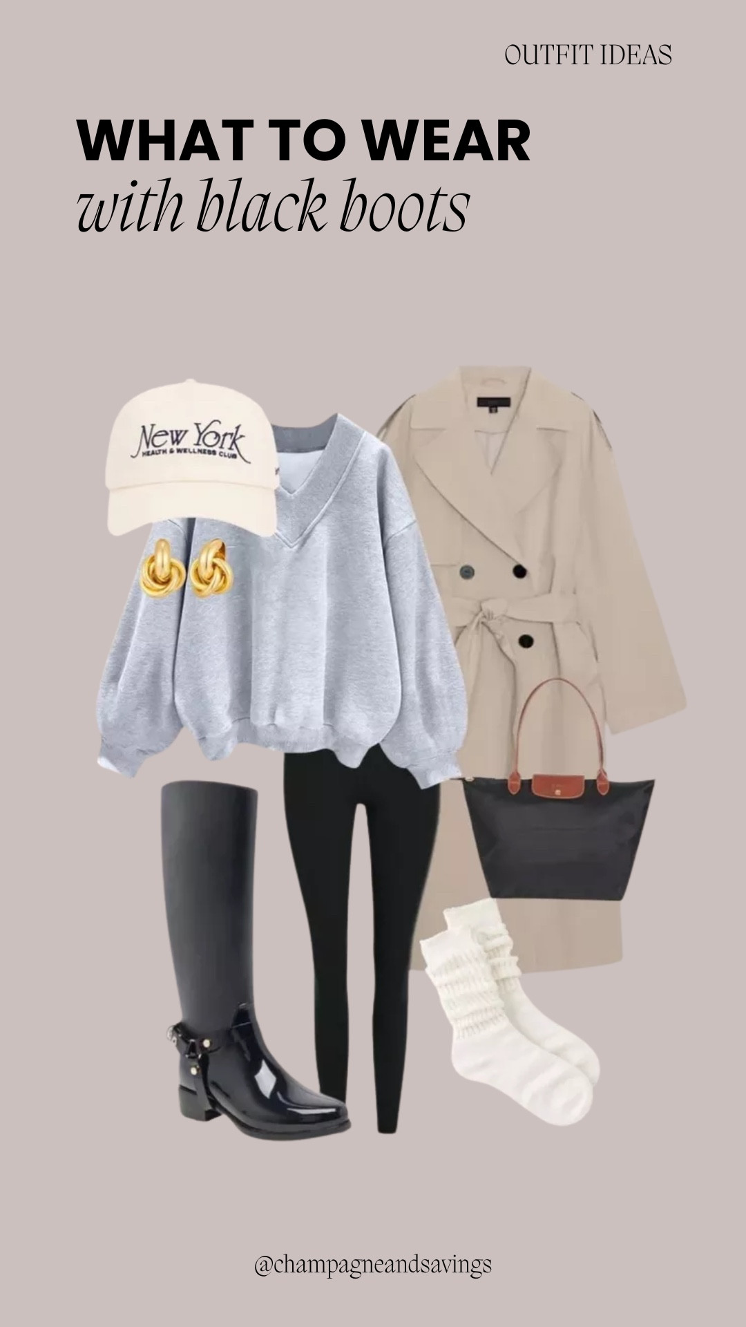 Black boots outfitt

#LTKootd #LTKFindsUnder50 #LTKFindsUnder100