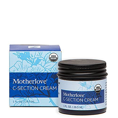 Motherlove C-Section Cream (1oz) Organic Herbal Scar Cream—Soothes Discomfort While Minimizing Appea | Amazon (US)