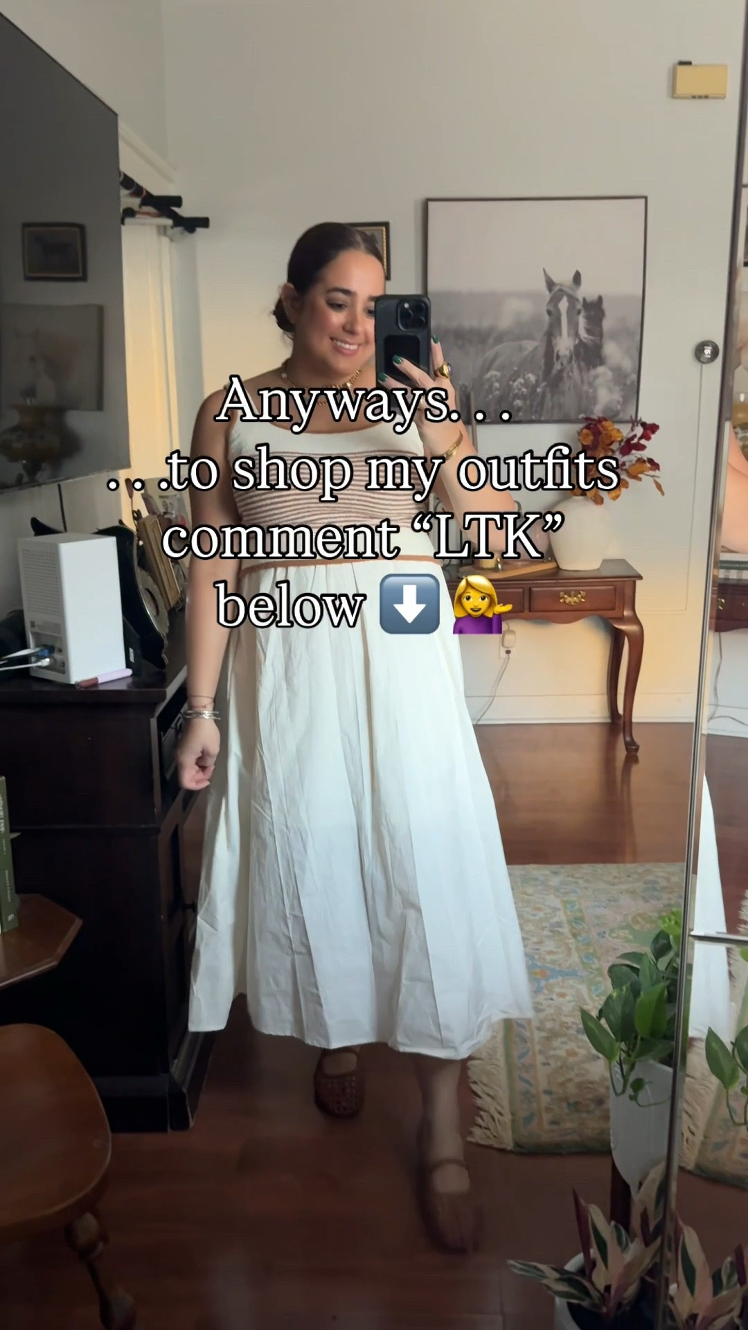 Happy Wednesday bell@s! How is your day going? I’m passing by to remind you to shine & thrive unapologetically! If you’re NEW, WELCOME!🤗 We’re happy that you’re here!🙏 My content is shoppable. Don’t forget to follow me on Instagram if you haven’t already. If you can’t find a LINK. I’m a DM away! Thank you for being here! To shop this post here is how:
.
.
.
.
.
.
Jewelry: JanAllureJewelry.com

#LTKHoliday #LTKMidsize #LTKWorkwear